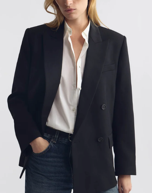 Nili Lotan Leston Blazer - Black
