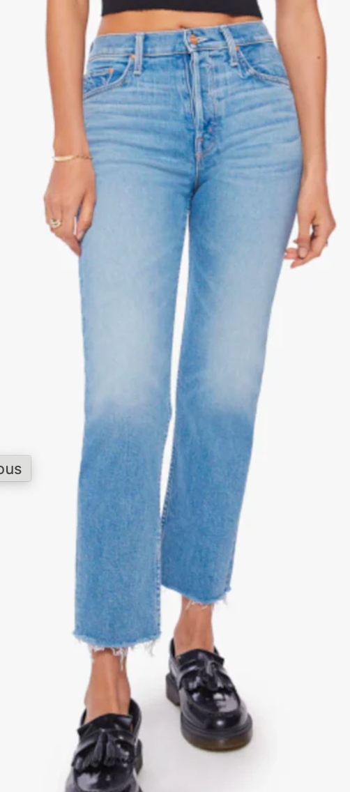 Mother Tomcat Ankle Fray Jean