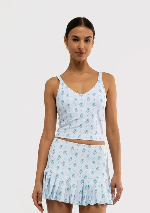 Smith & Quinn Soline Tank - Blue Dot Floral