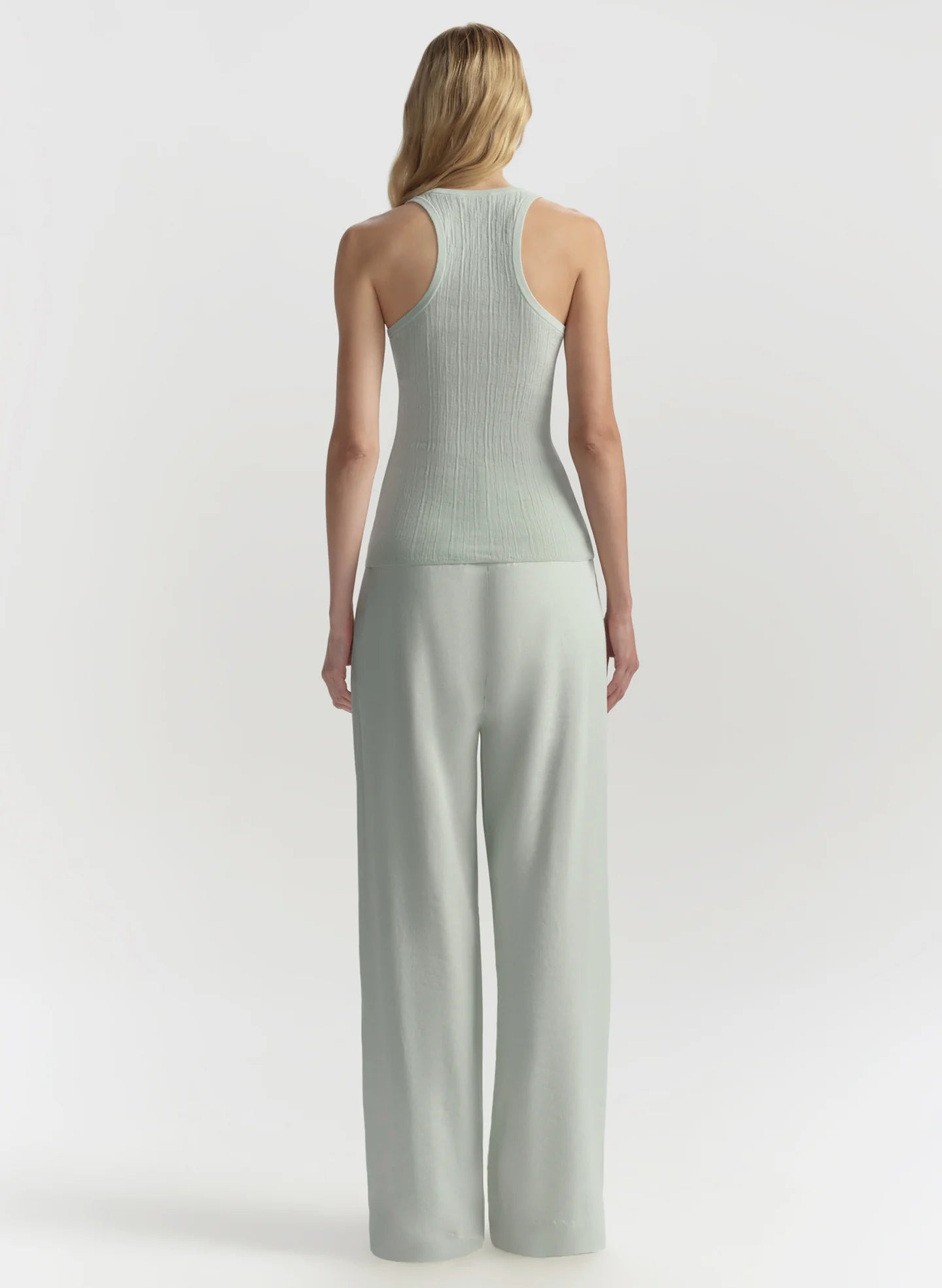 A.L.C Iris Knit Tank - Pale Mint