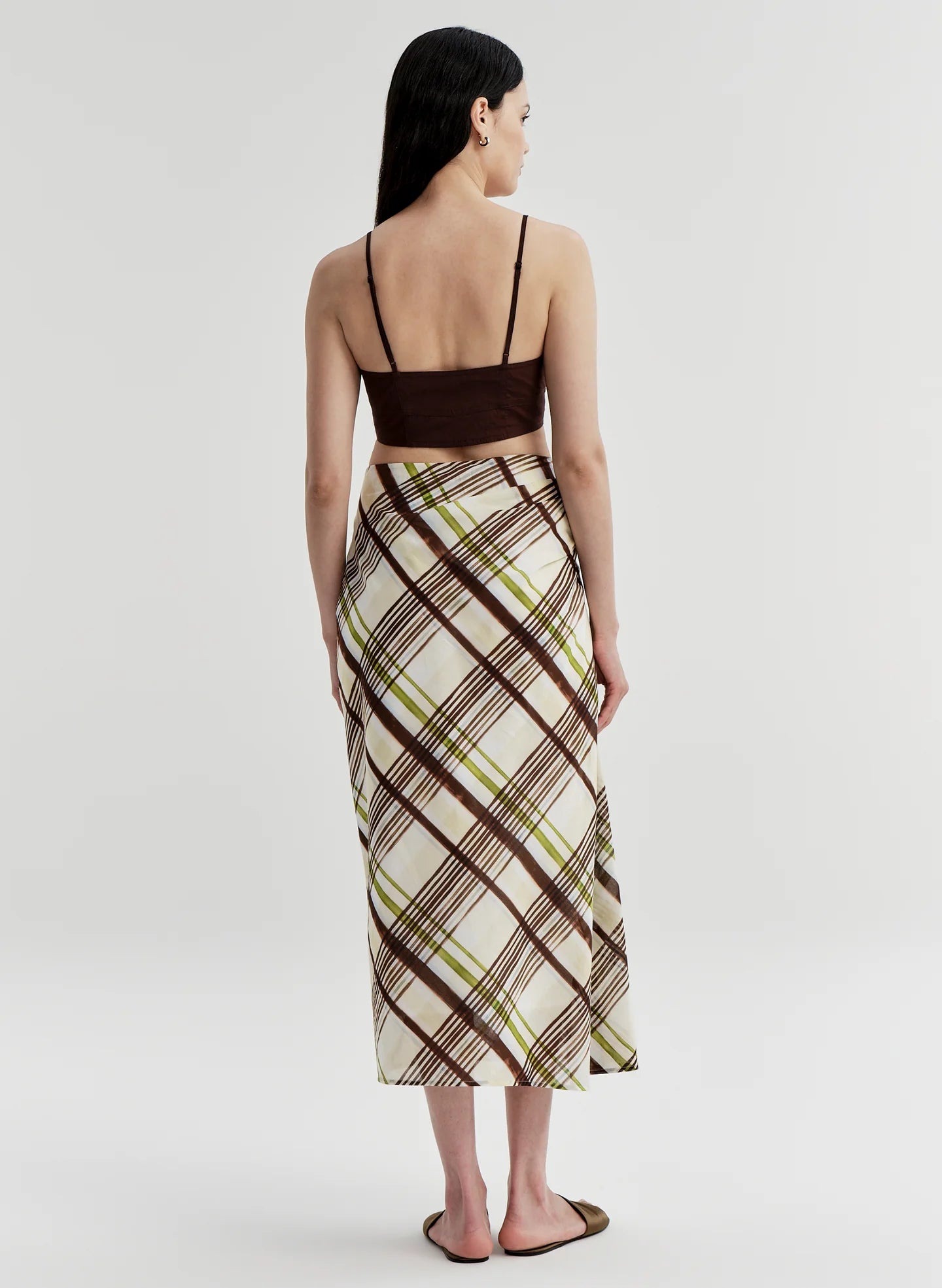 A.L.C. Jean Skirt - Butter/Ganache