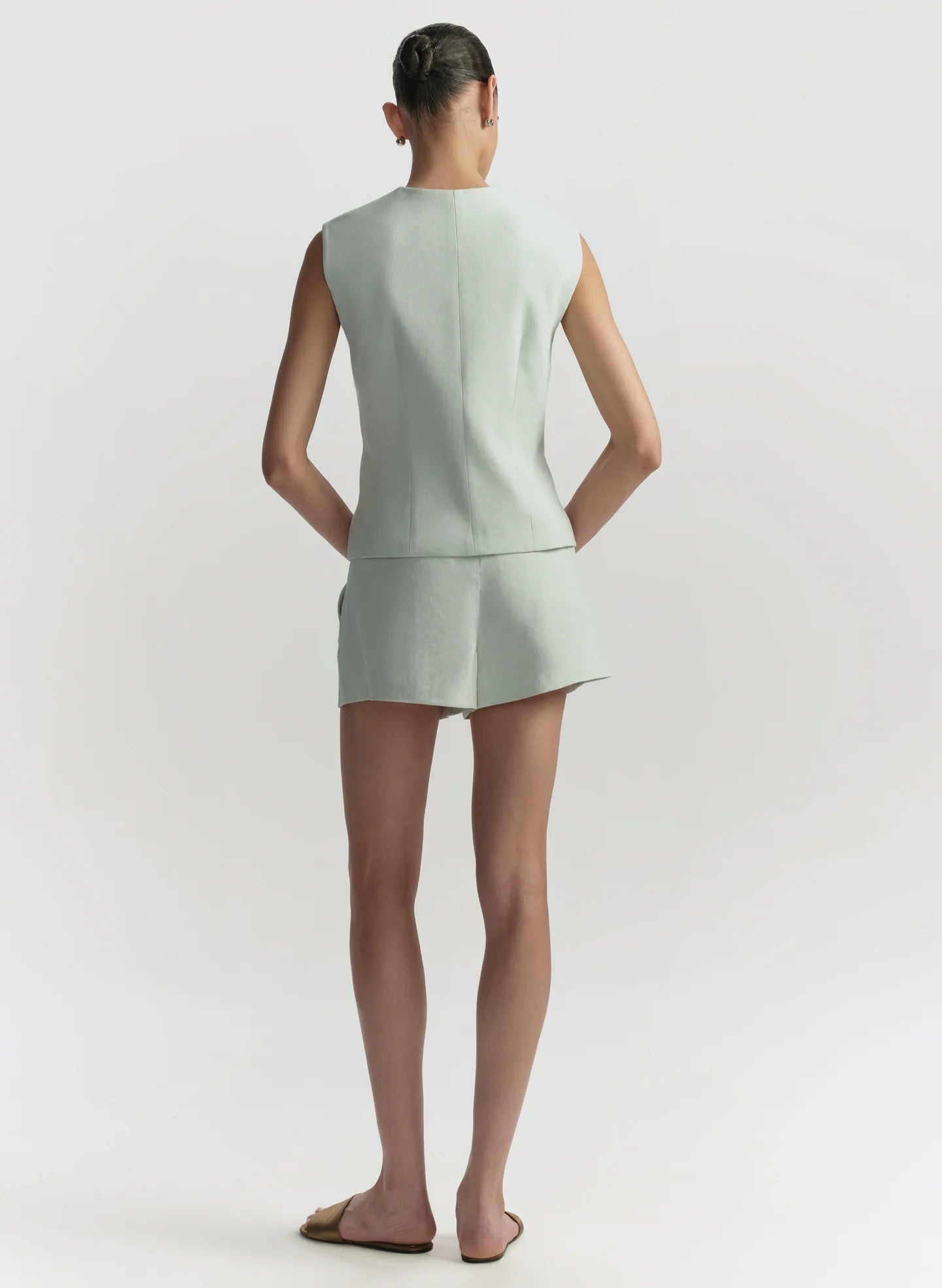 A.L.C. Georgie Linen Vest