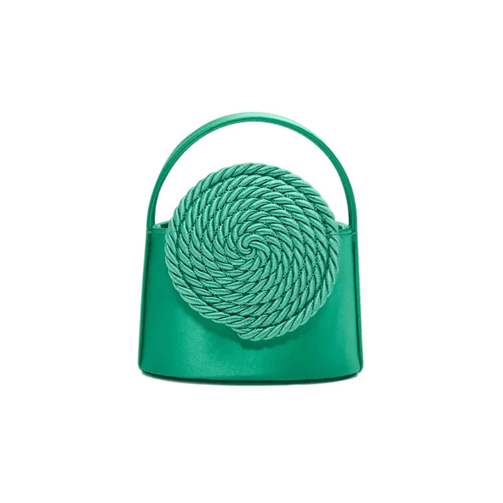 Destree Mini Gunther Satin Bag - Emerald