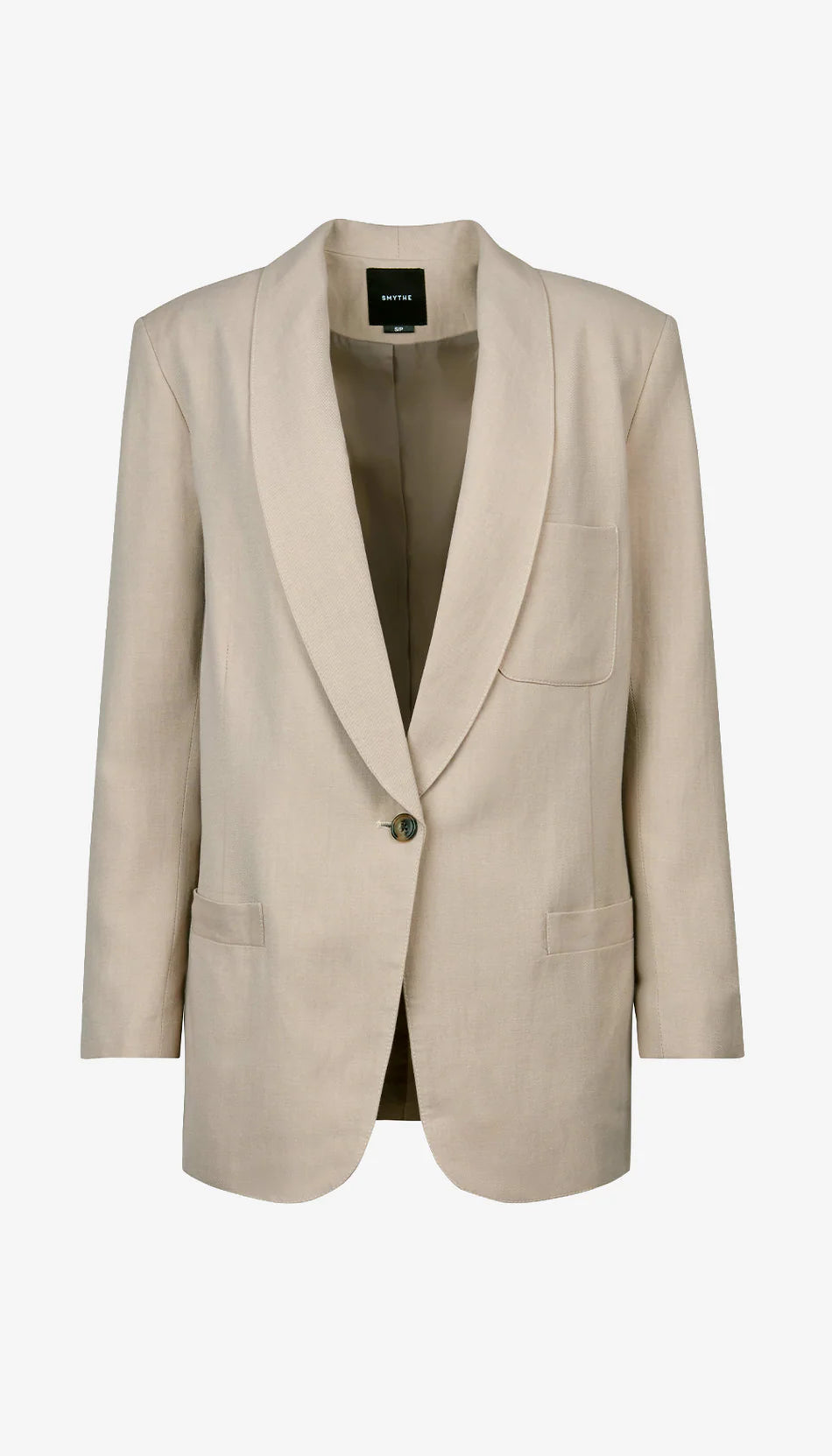 Smythe Shawl Collar Oversized Blazer