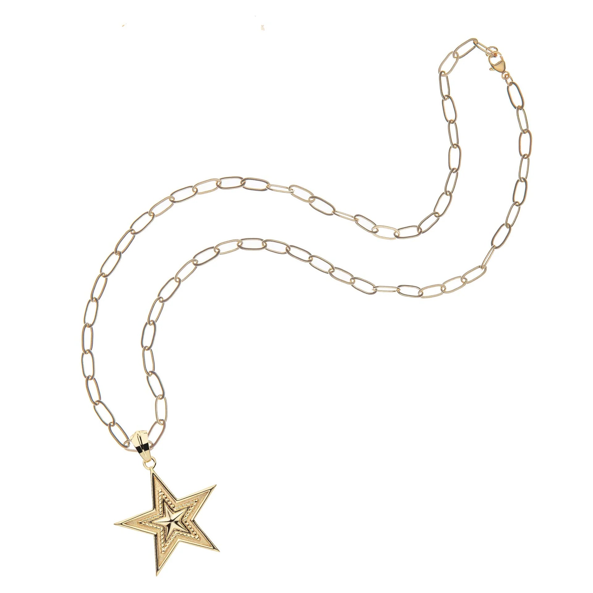 Jane Win TEXAS JW Star Pendant