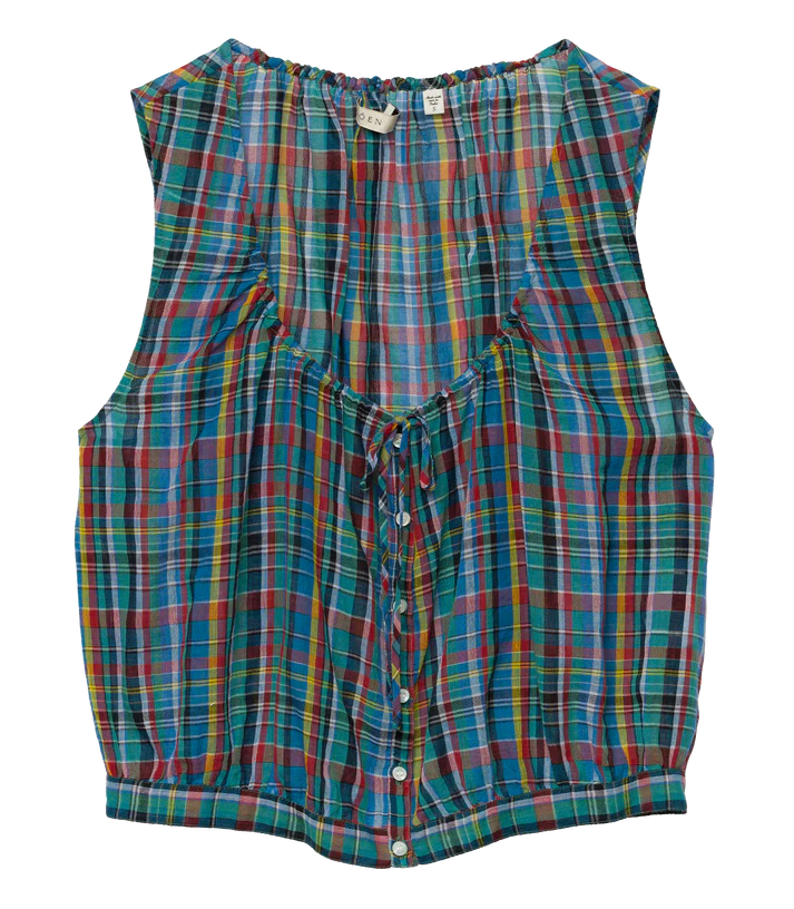 Doen Theo Top - Alderbrook Plaid