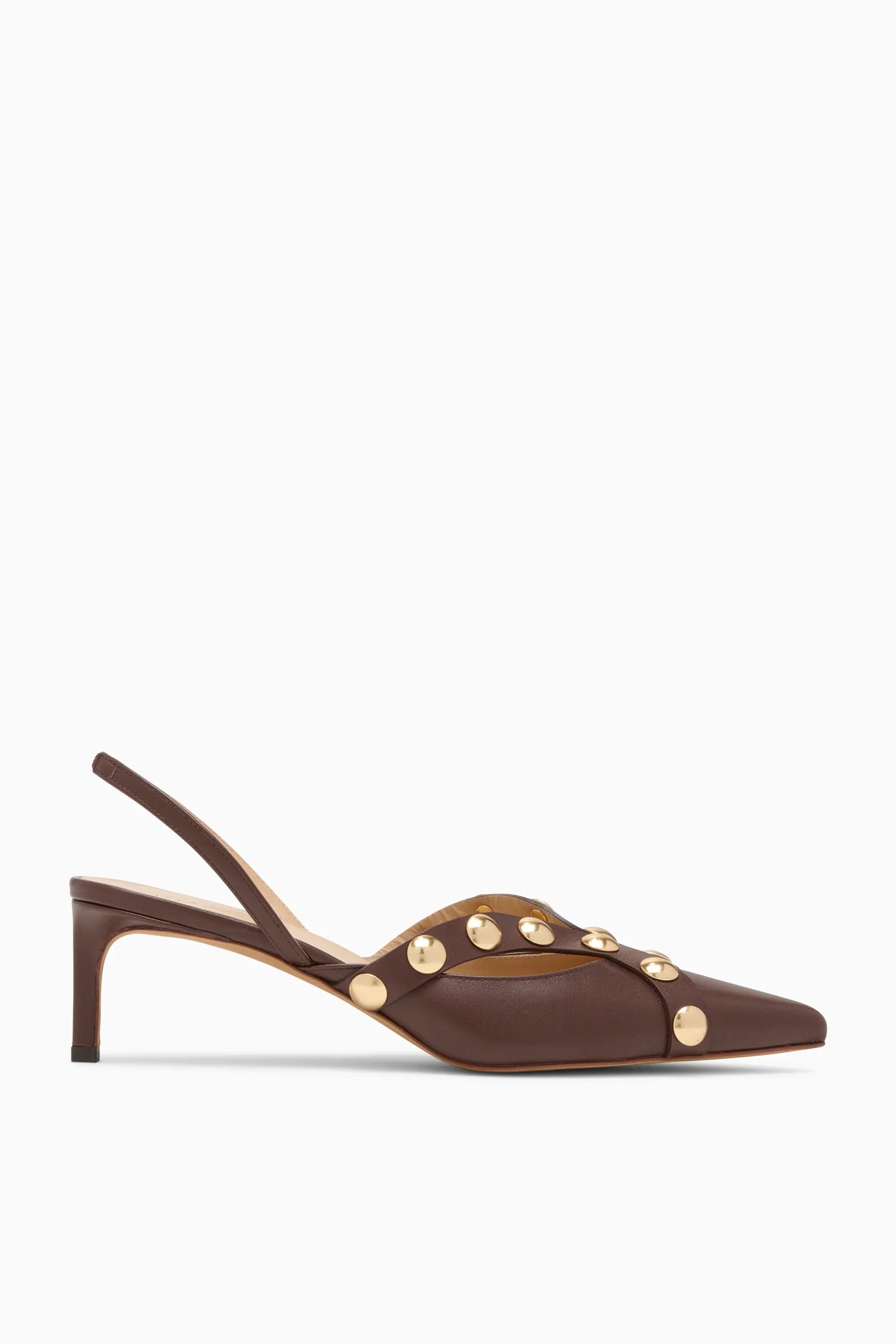 Ulla Johnson Vendome Studded Kitten Heel