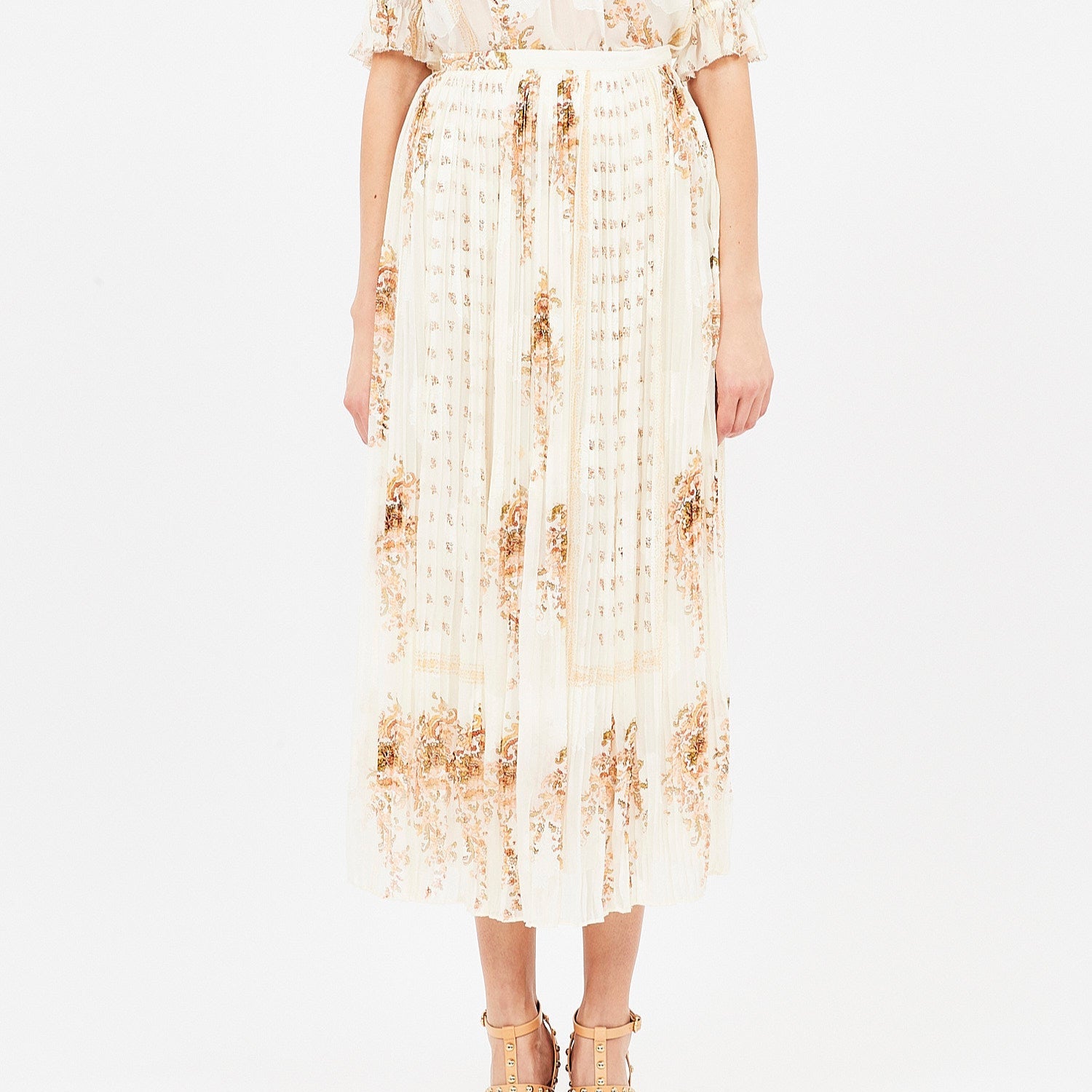 Ulla Johnson Brion Pleated Skirt
