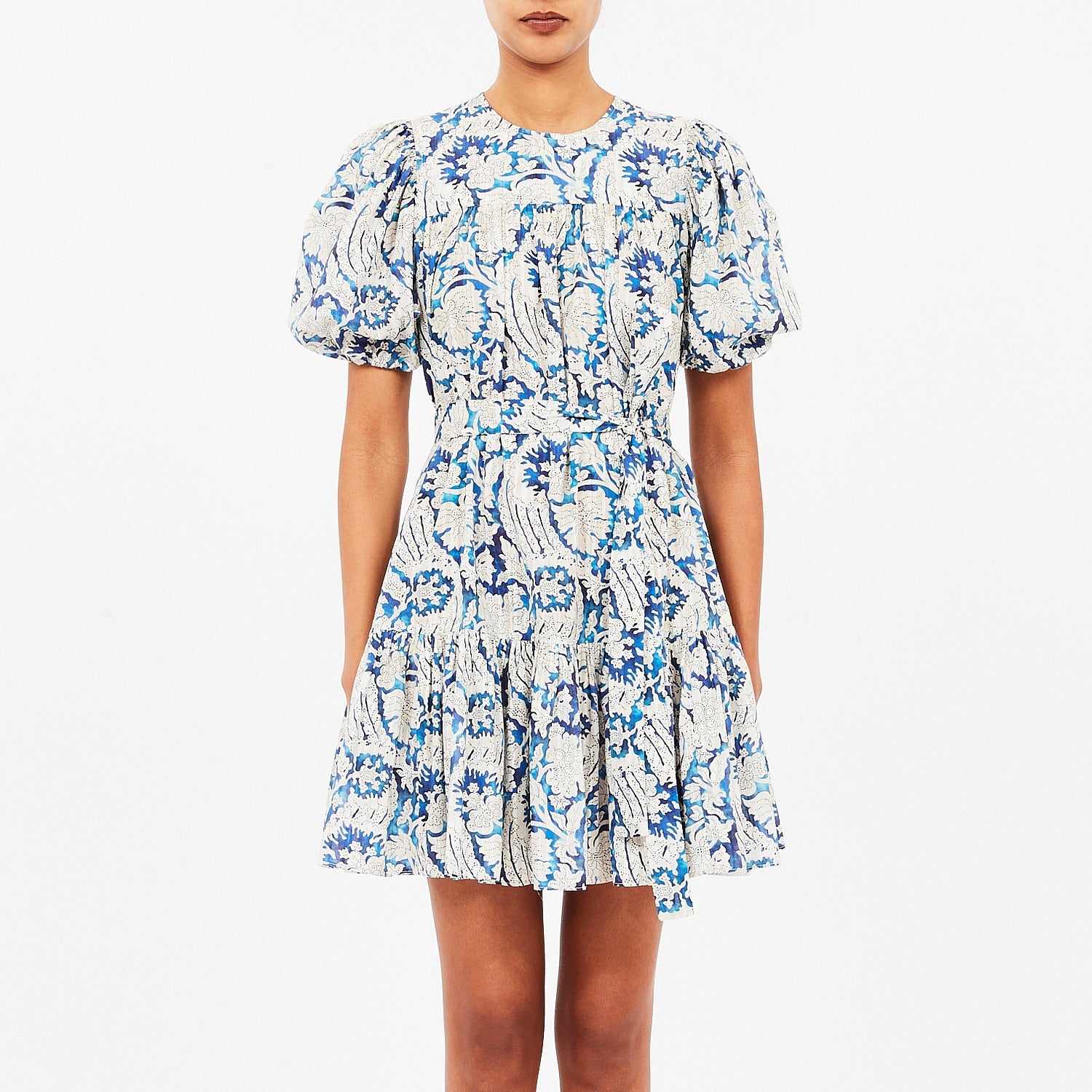 Ulla Johnson Rosalie Short Sleeve Mini Dress