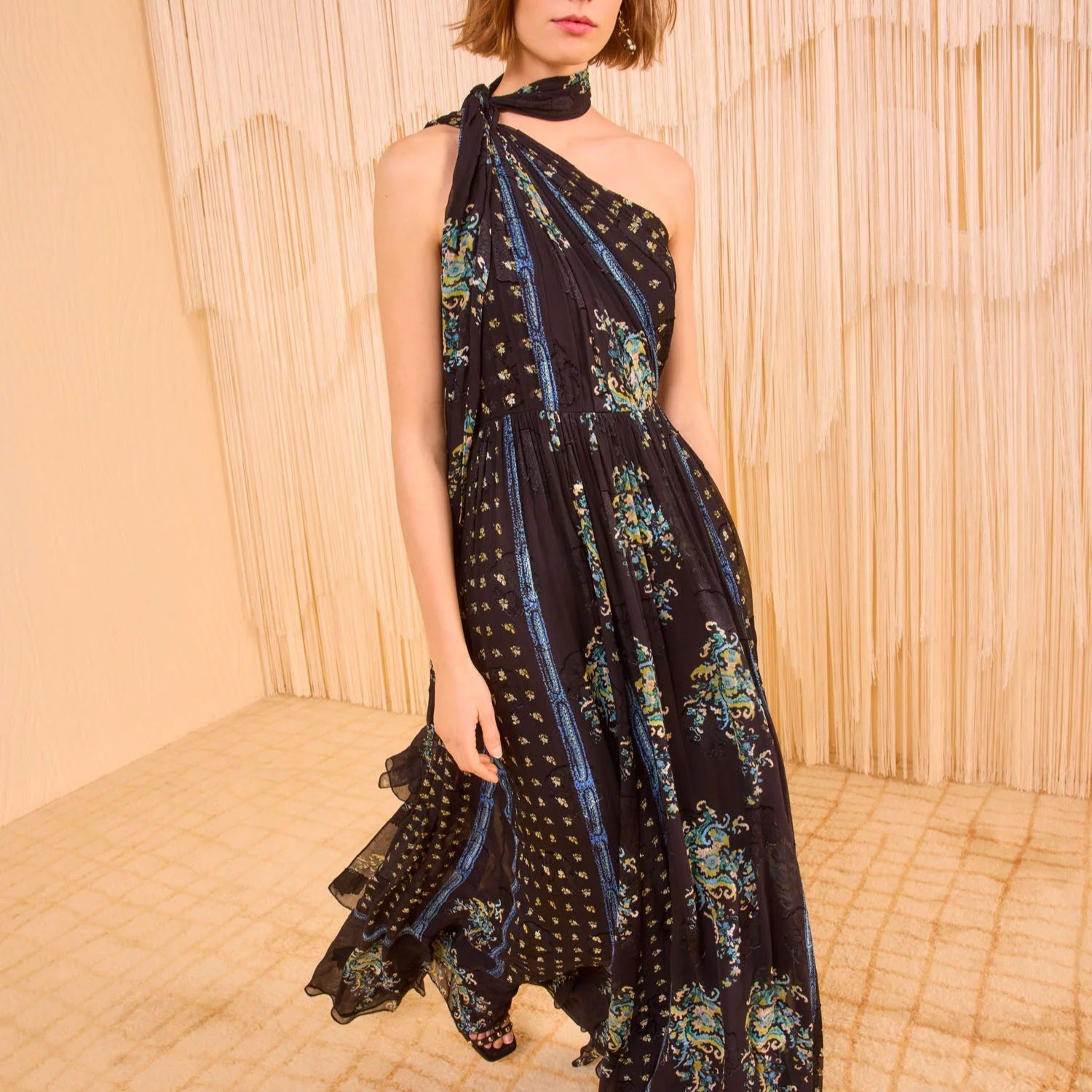 Ulla Johnson Angelique Draped Scarf Gown