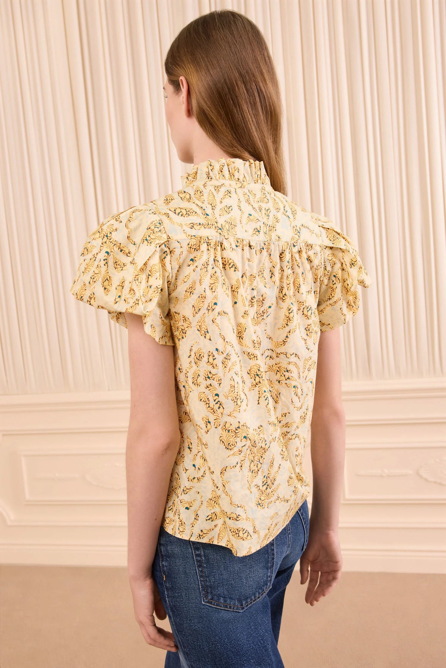 Ulla Johnson Estela S/S Cotton Top