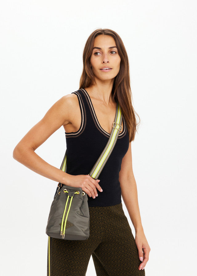 The Upside Oxford Bucket Bag