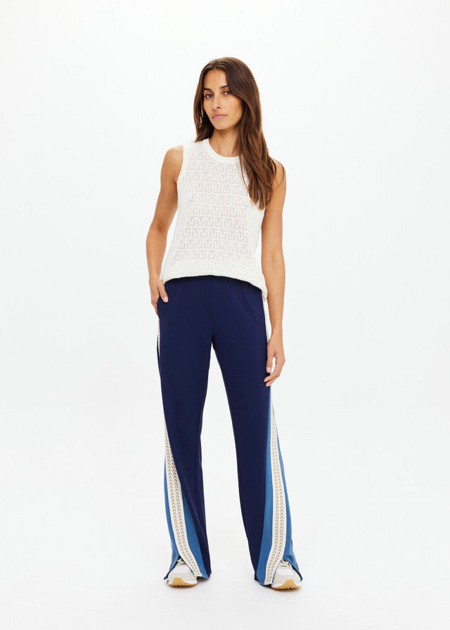 The Upside Petra Flare Pant - Navy