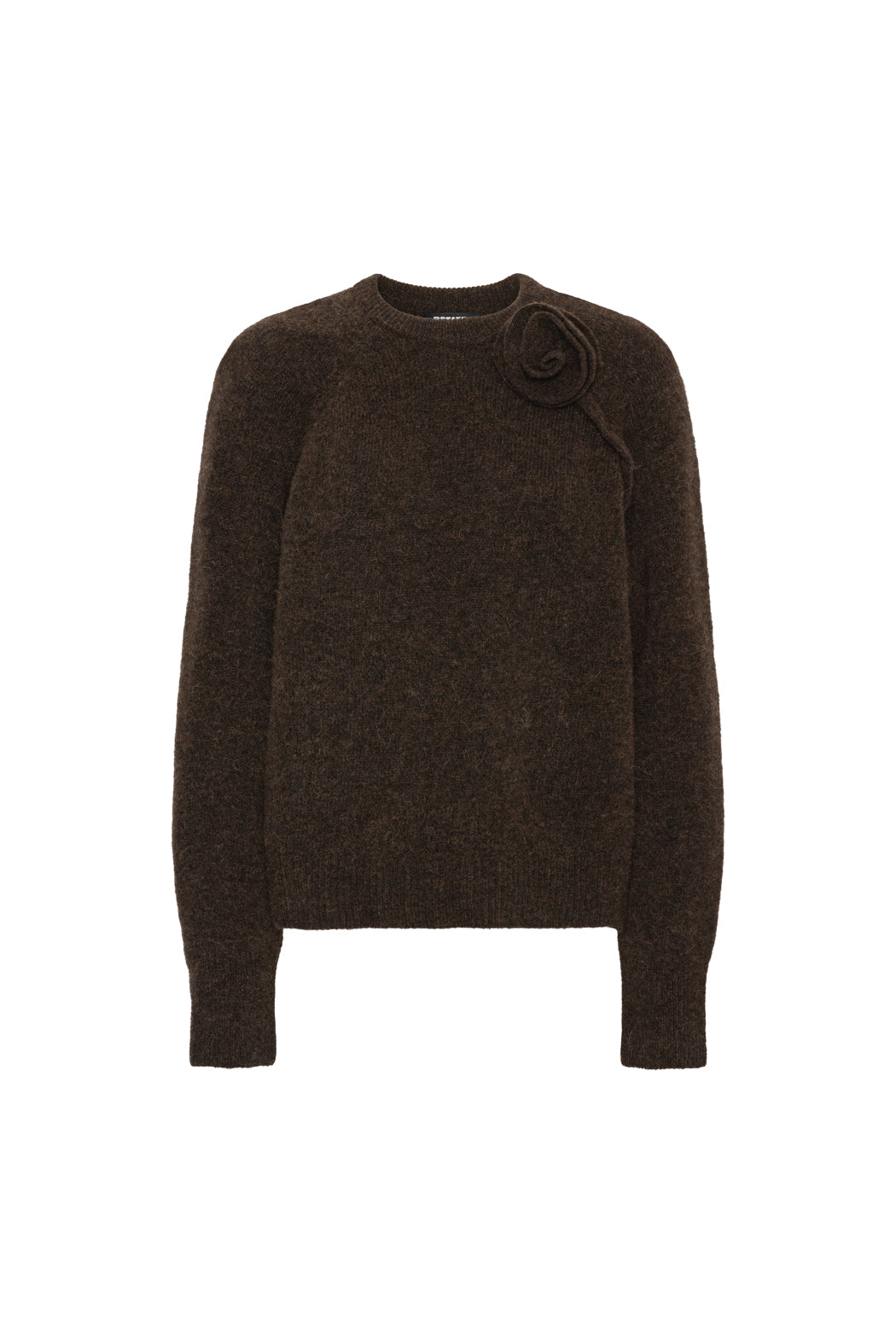 KNIT FLOWER JUMPER