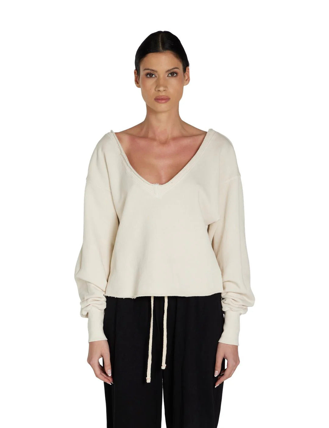 Les Tien Valeria Double V Pullover