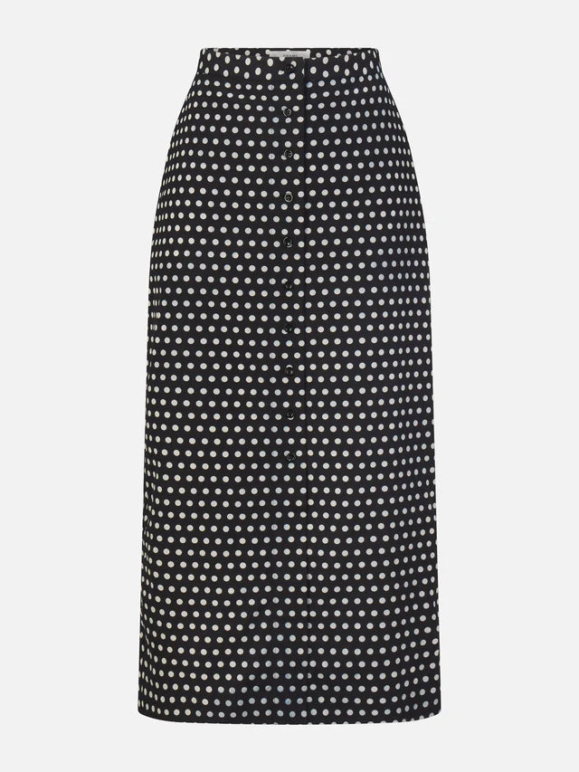 FRAME The Polka Dot Skirt