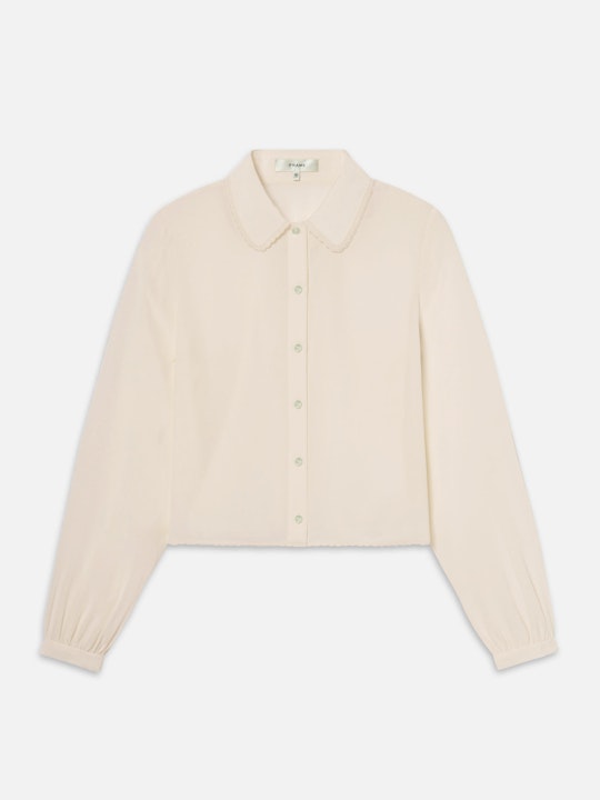 Frame Silk Prim Blouse