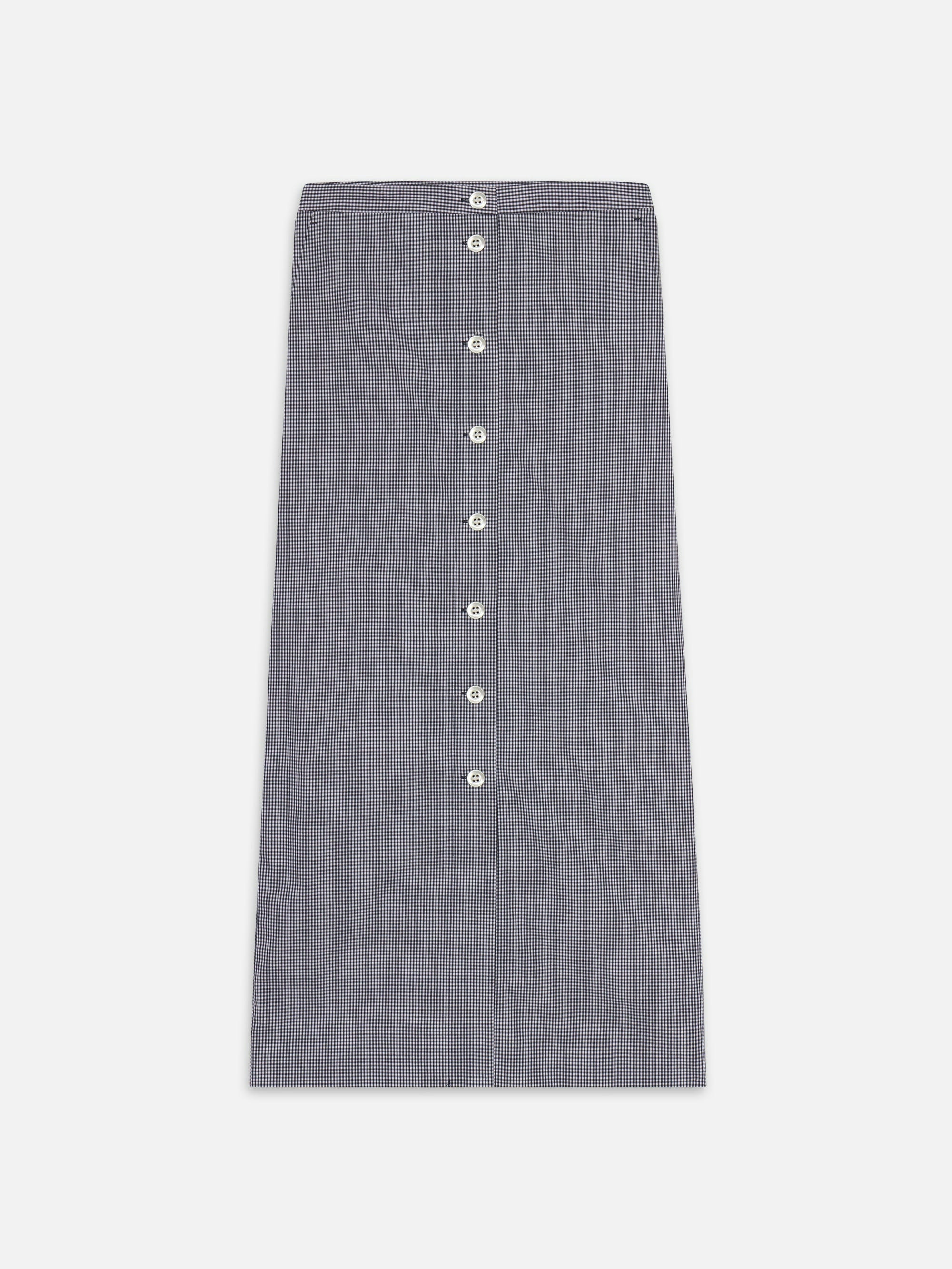 Frame The Check Skirt