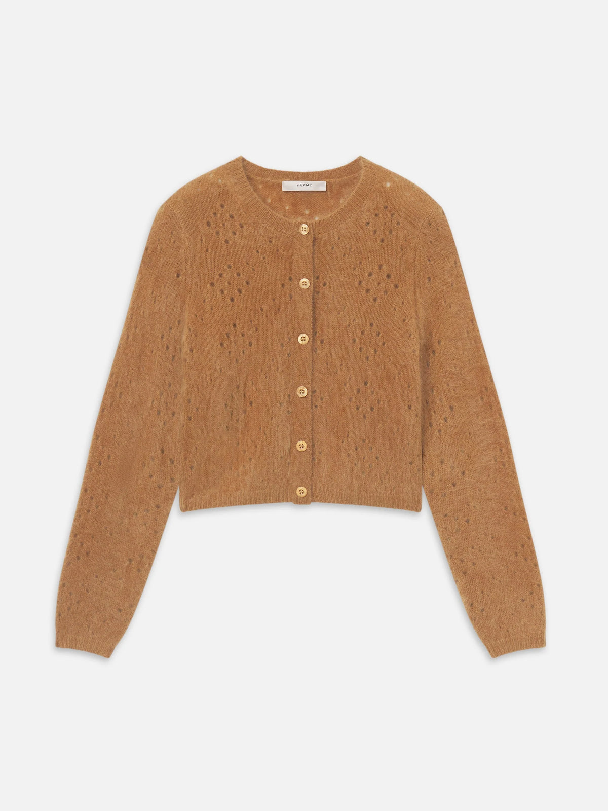 FRAME The Airy Teddy Cardigan