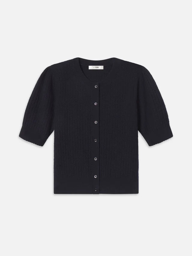 Frame The Chain Pointelle Cardi