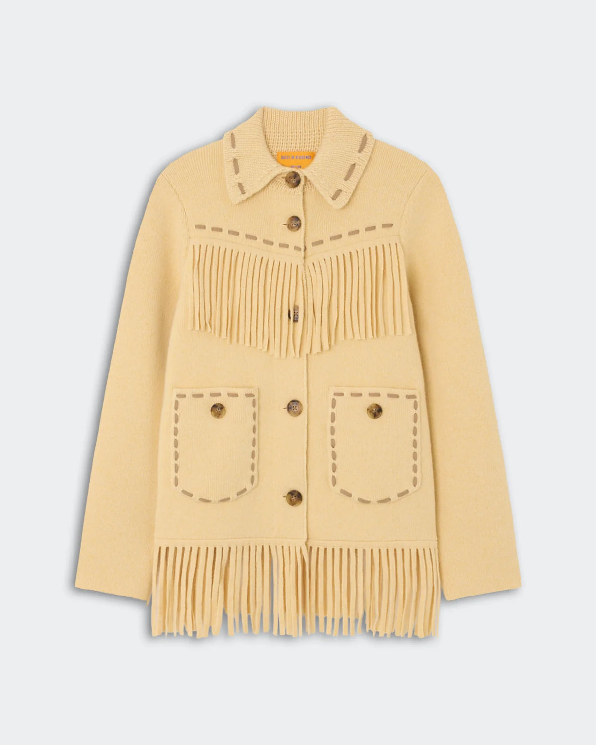 Guest In Residence Western Fringe Jacket