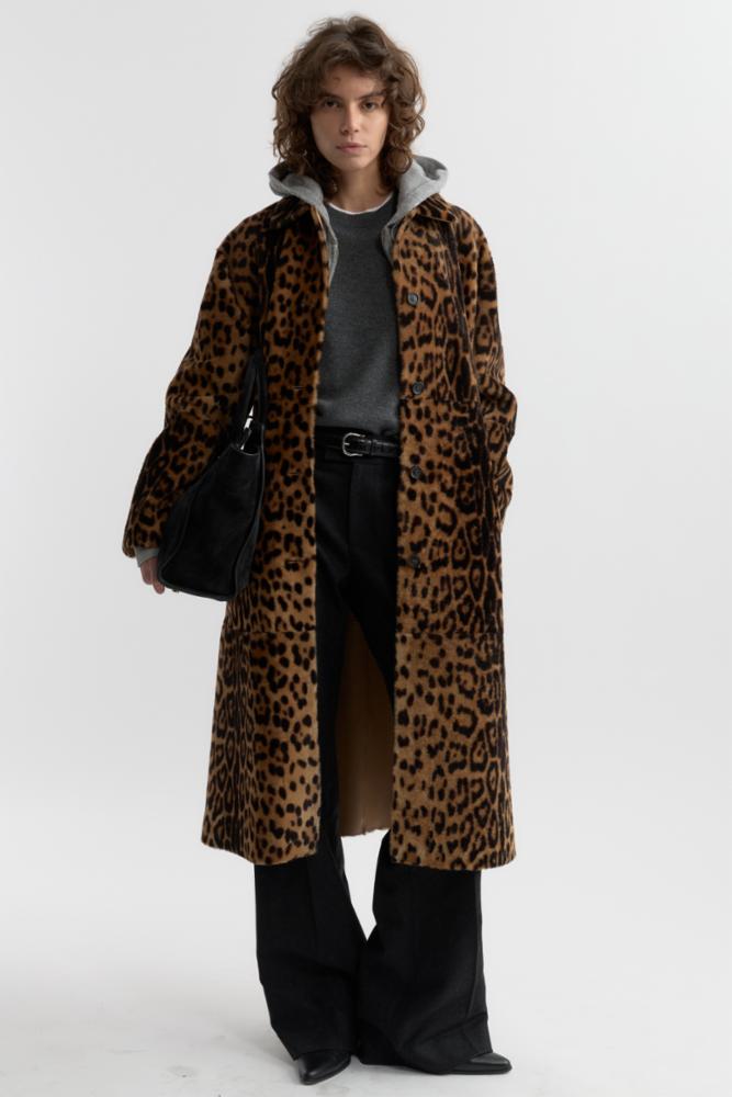 DAVELLE SHEARLING COAT