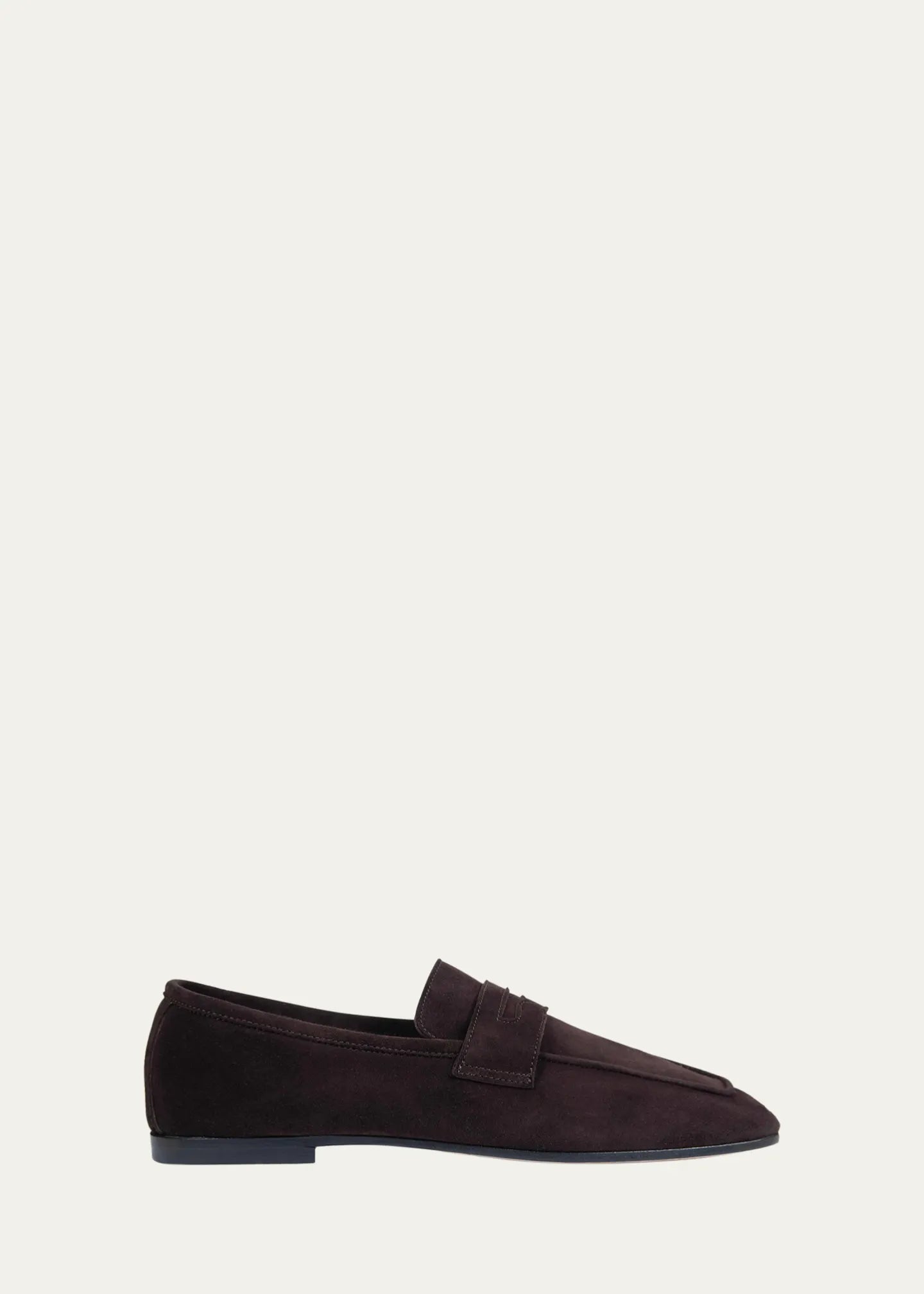 Sophique Essenziale Suede Loafers - Brown