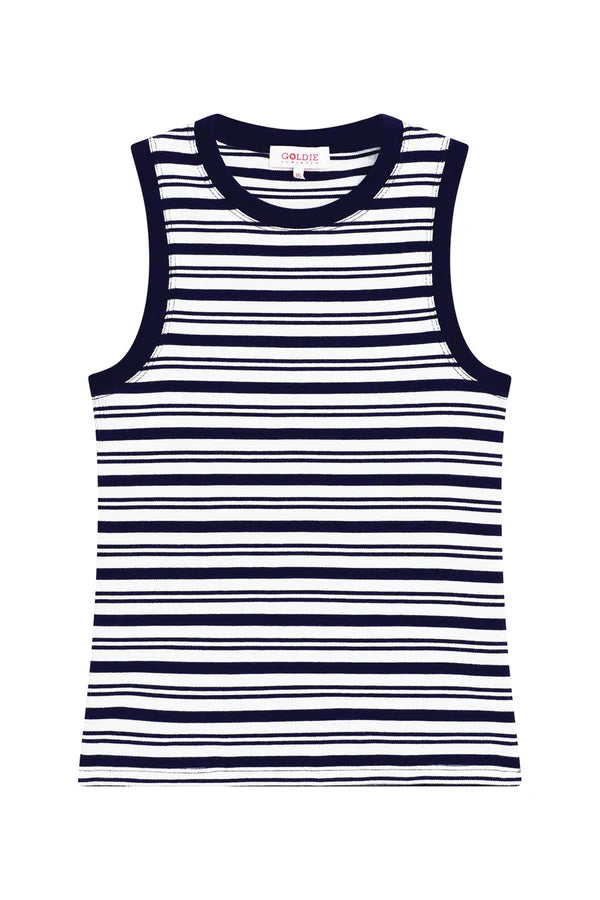 Goldie Lewinter Brie Breton Stripe Shell