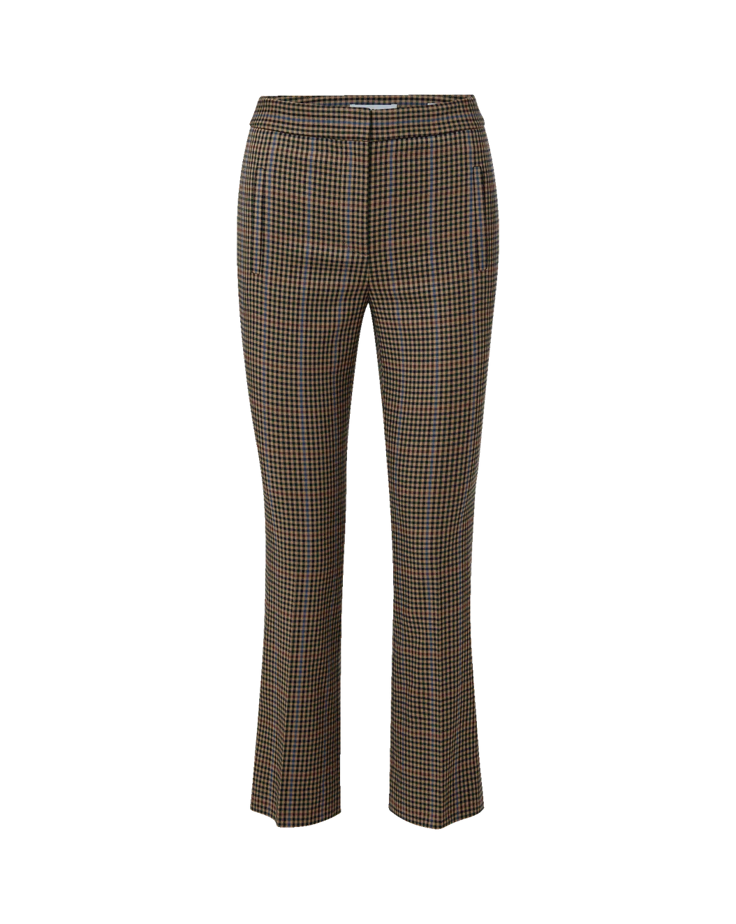 Veronica Beard Arte Kick-Flare Pant - Russet Multi