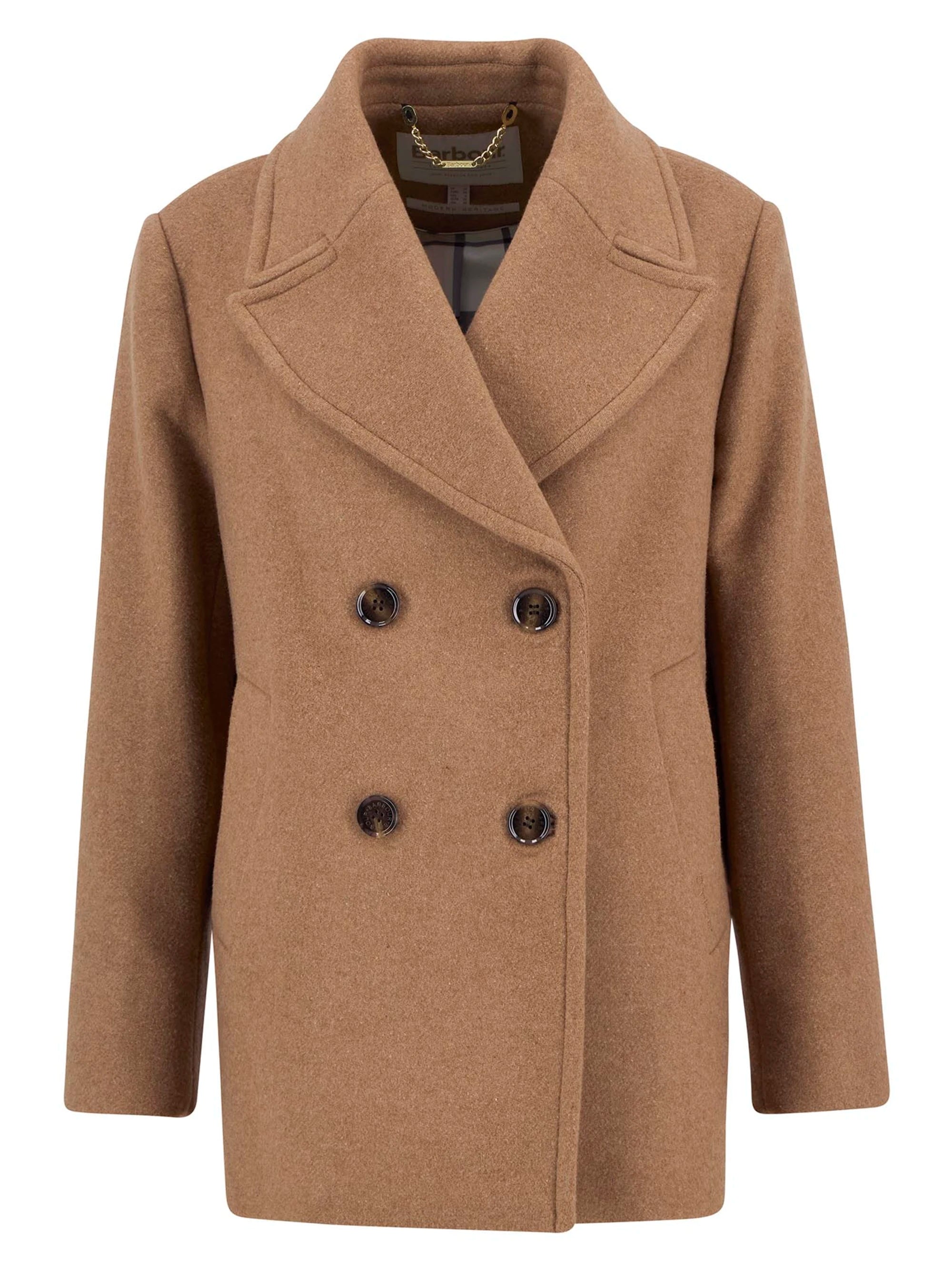 Barbour Indie Military Wool Peacoat