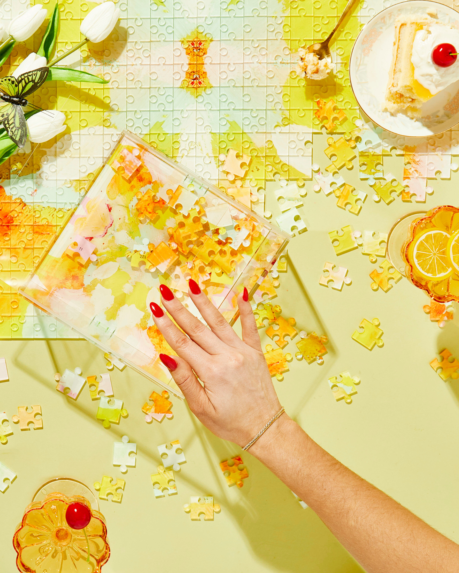 Marigold Acrylic Puzzle