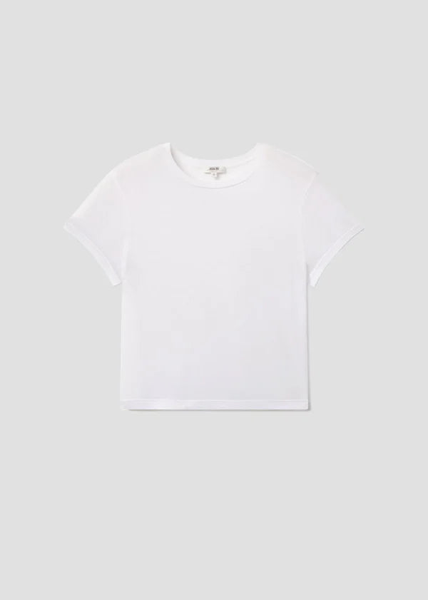 Agolde Adine Tee - White
