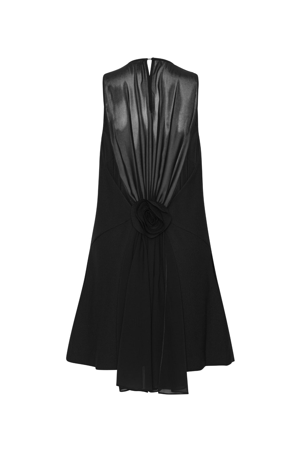 CREPE MINI A-LINE DRESS