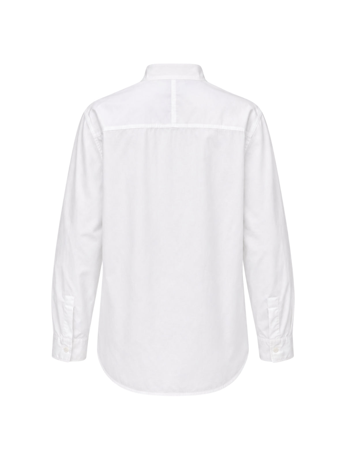 Betsey Button Down-Optic White