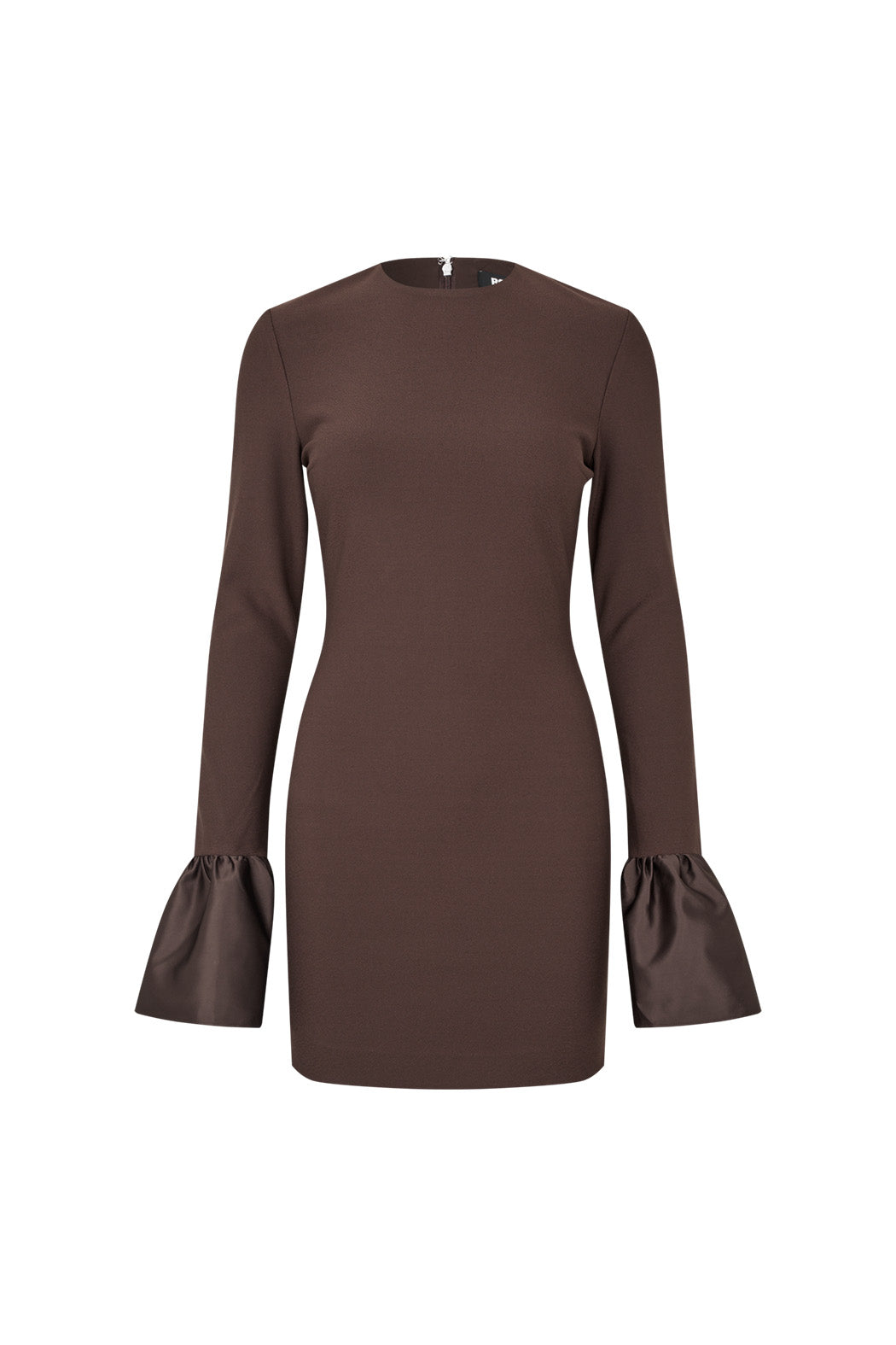FRILL SLEEVED MINI DRESS