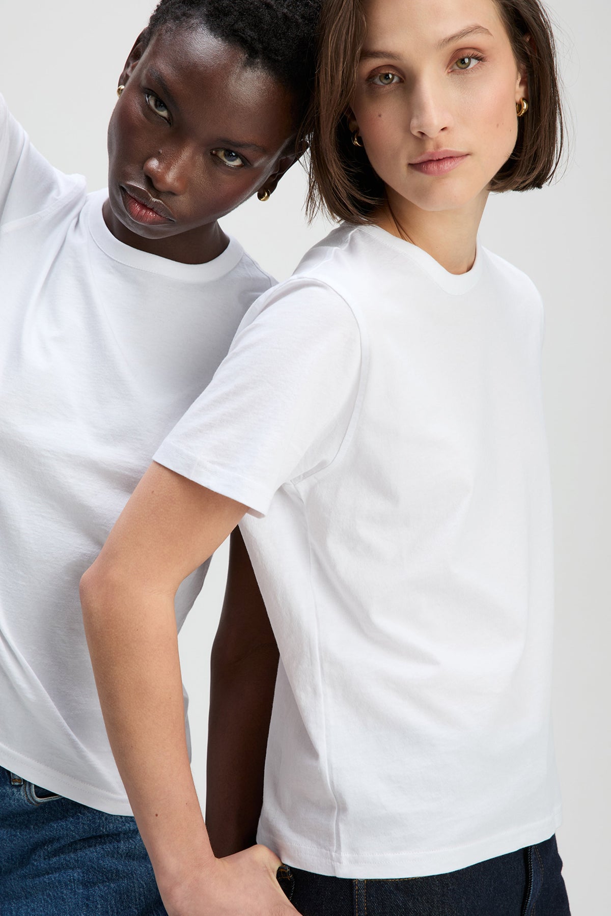 The Iconically Soft Perfect Tee in White - WS