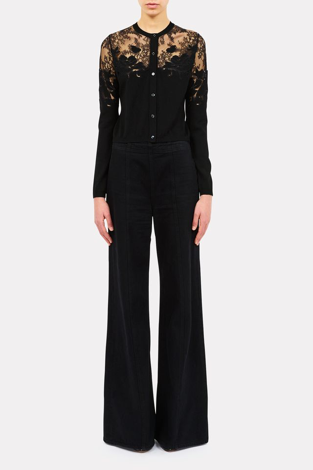 The Bianca Wide Leg Seamed Jean