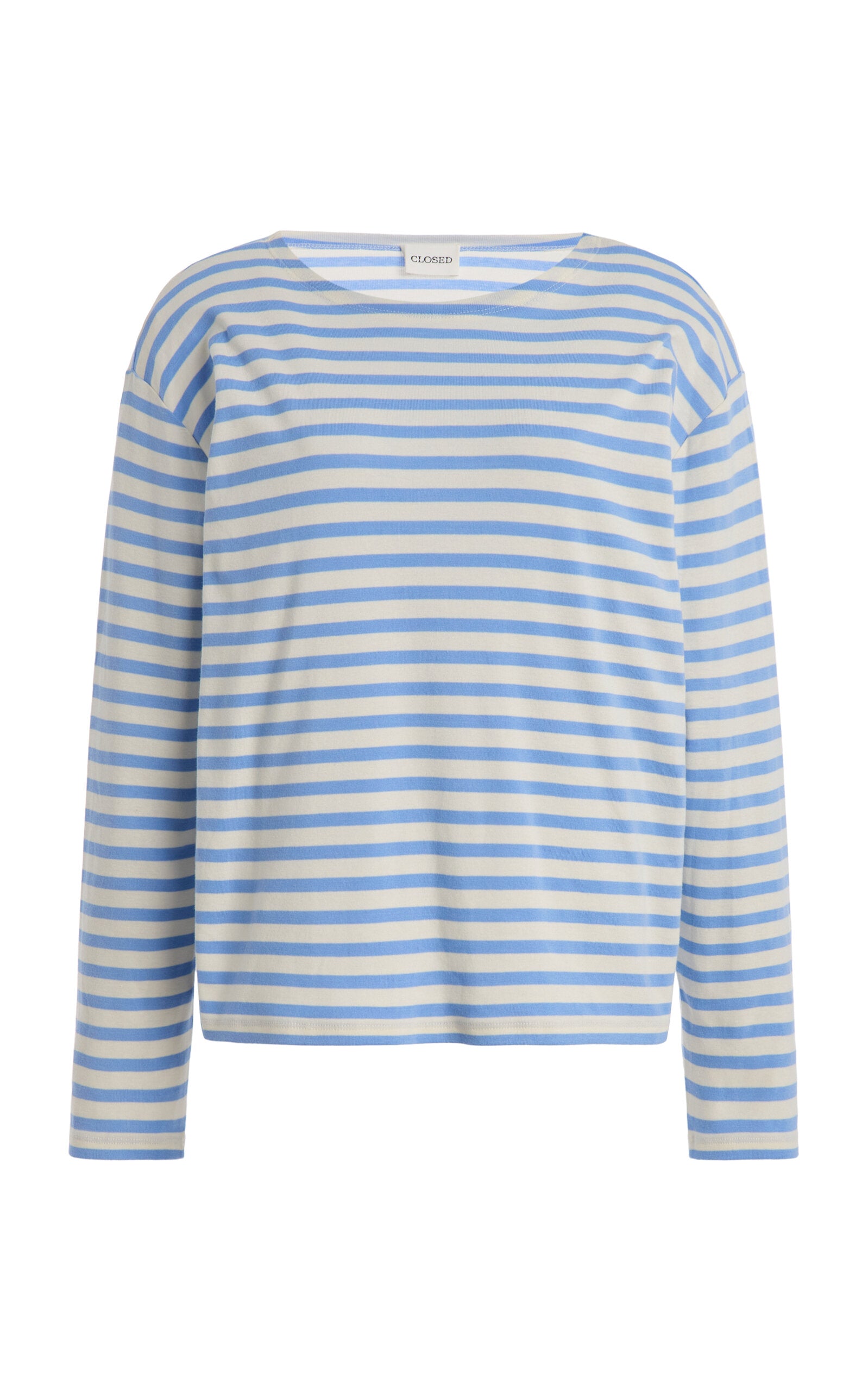 Closed Cotton Stripe L/S Tee