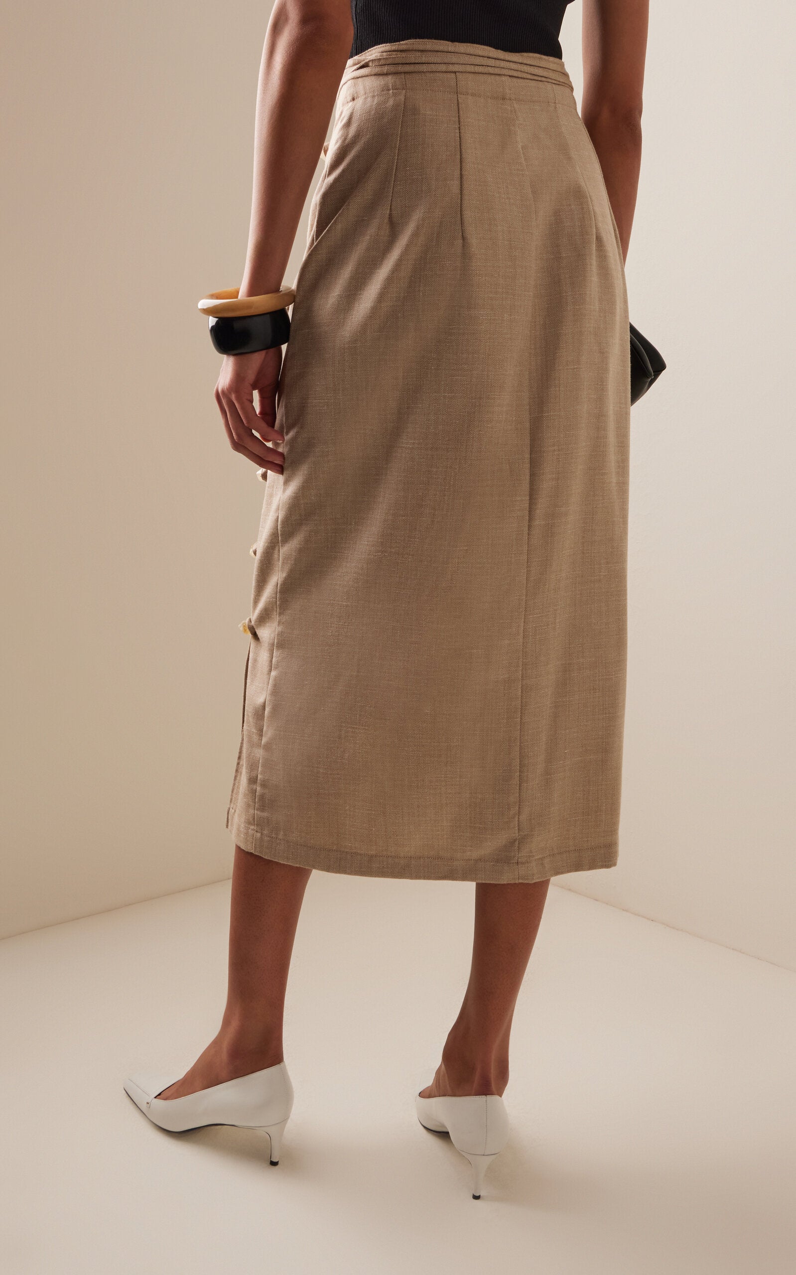 By Sloan Bead Wrap Skirt