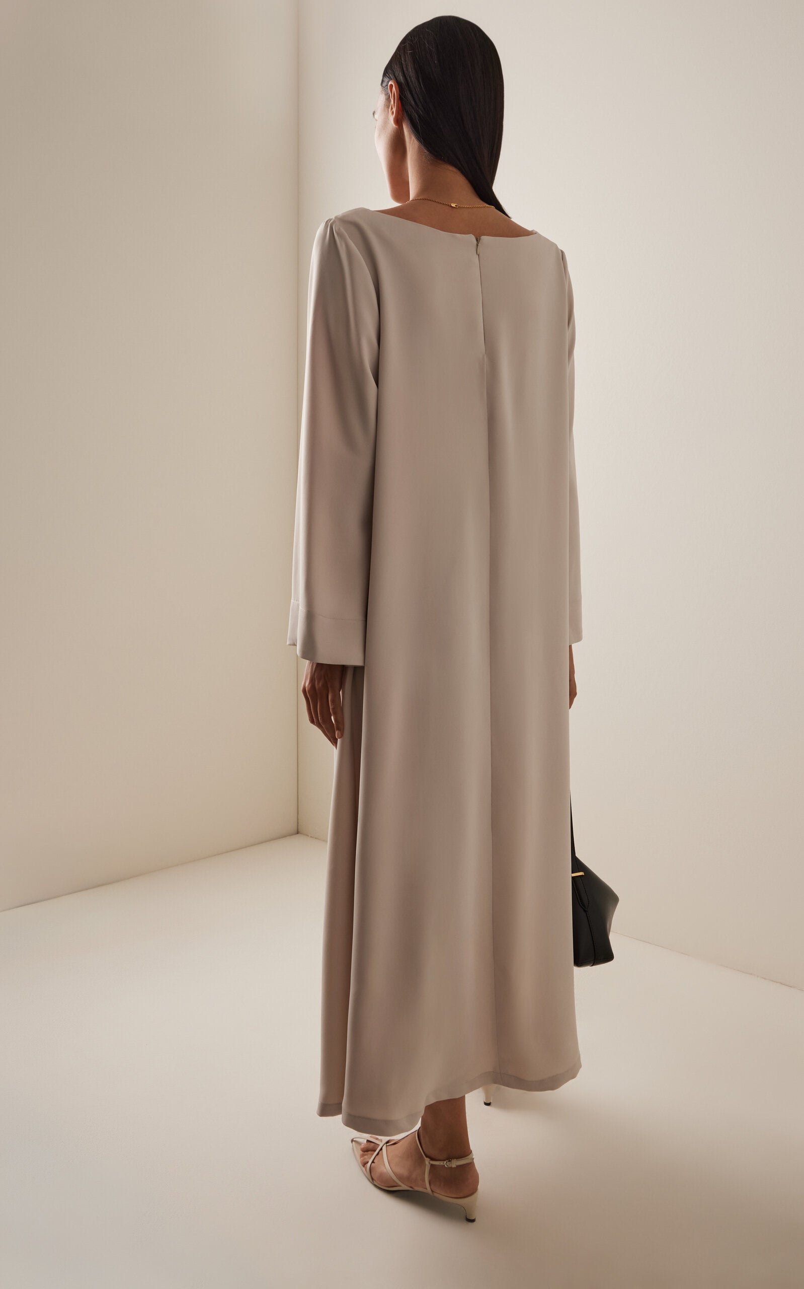 By Sloan Crepe Kaftan Dress