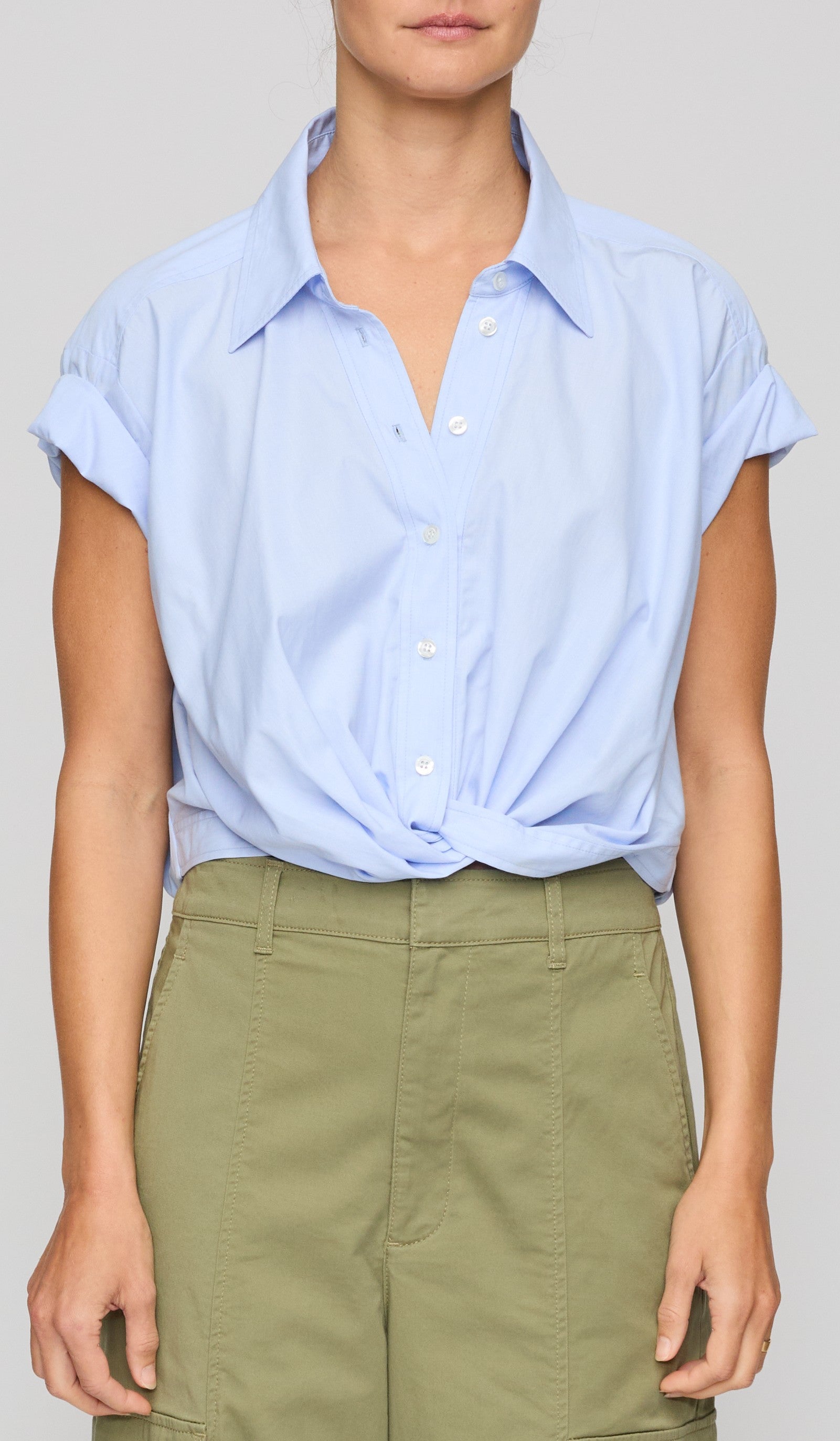 French Blue/White