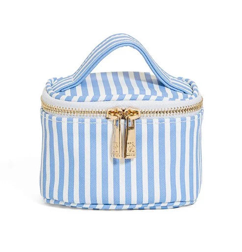 TRVL Designs Luxe Jewel Case - Pimlico Stripe Chambray