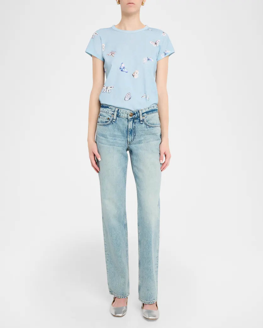 Rag & Bone All Over Tammy Butterfly Tee