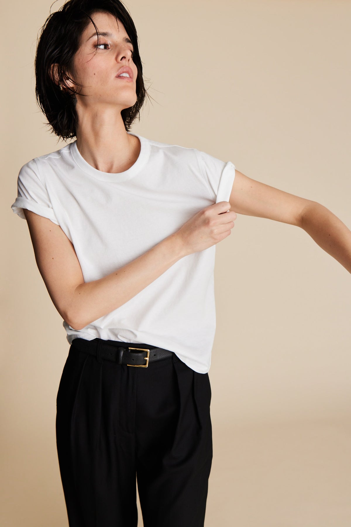 The Iconically Soft Perfect Tee in White - WS