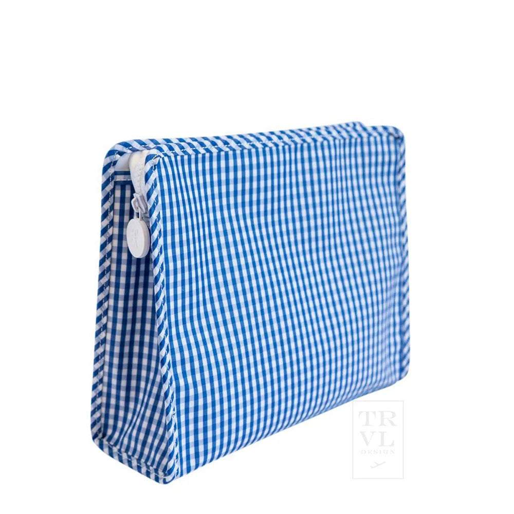 TRVL Designs Roadie - Medium - Gingham Royal Blue