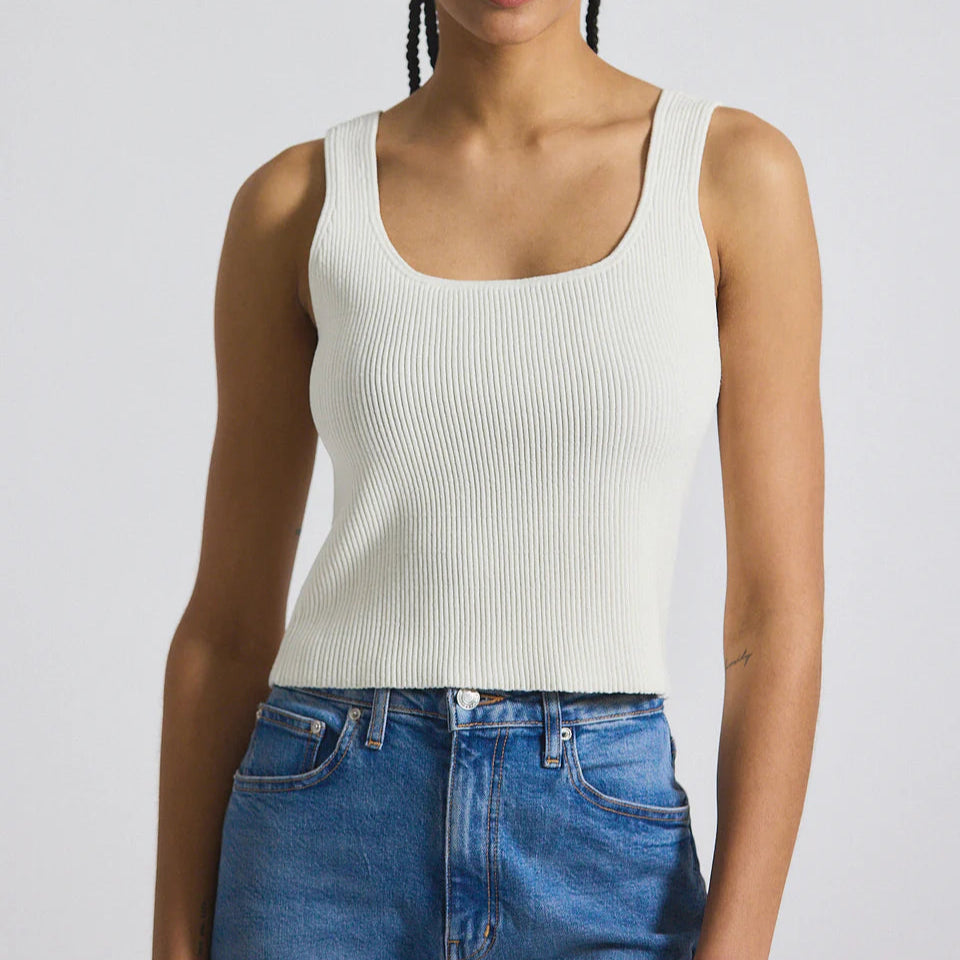 Derek Lam Sain Rib Knit Sweater Tank