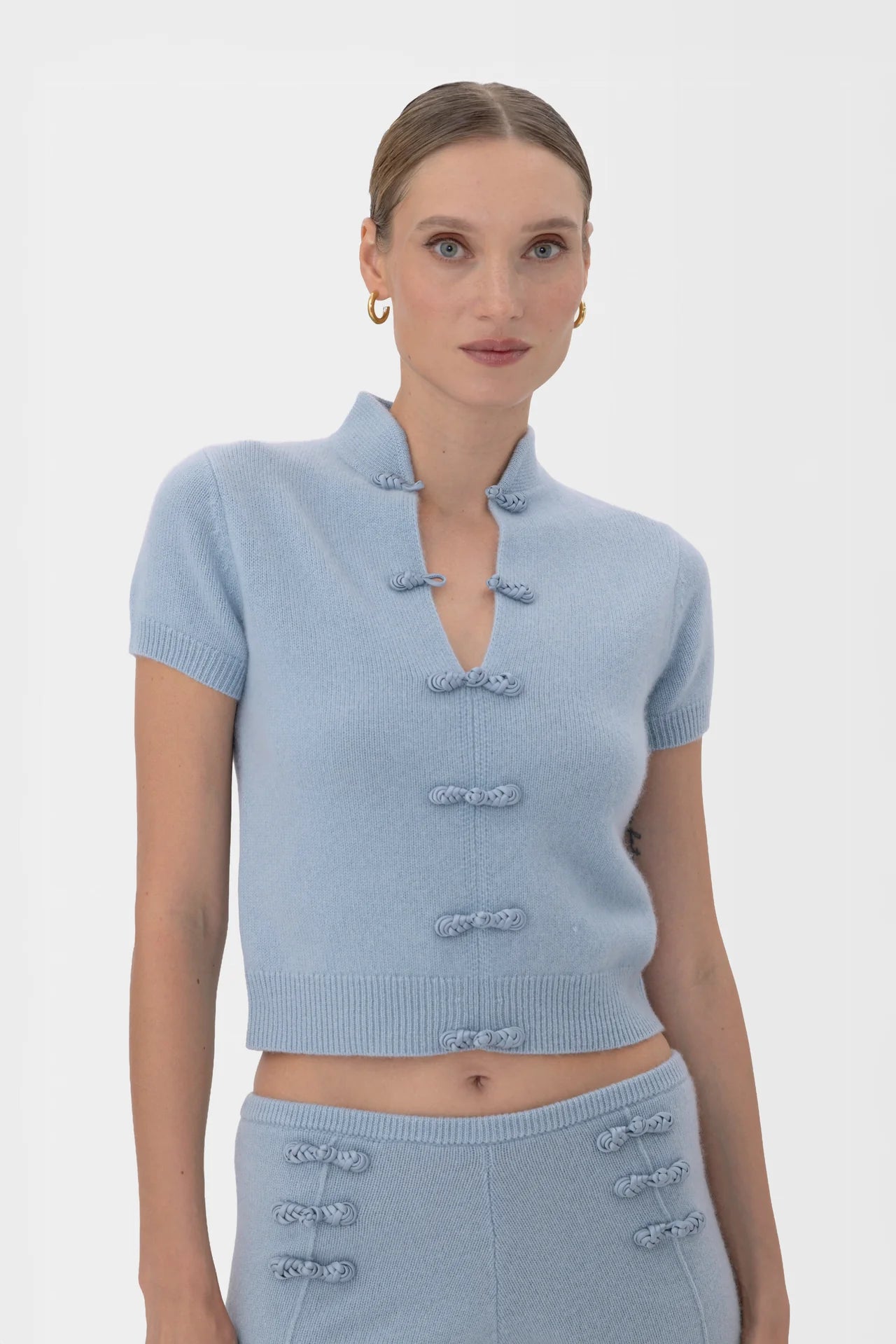 Sau Lee Aspen Cashmere Top