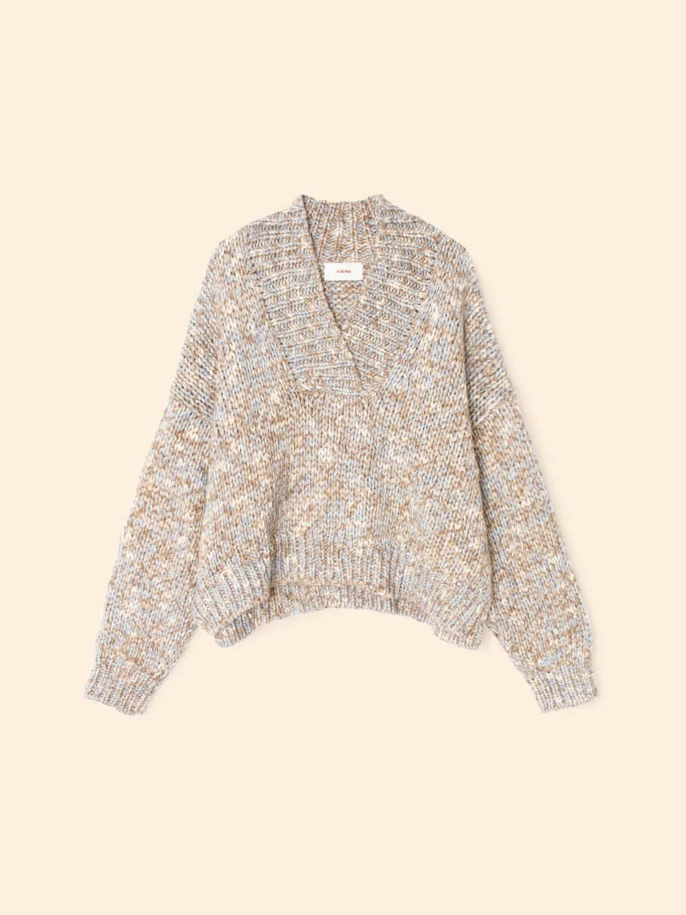 Xirena Light Blue Melange Keyes Sweater