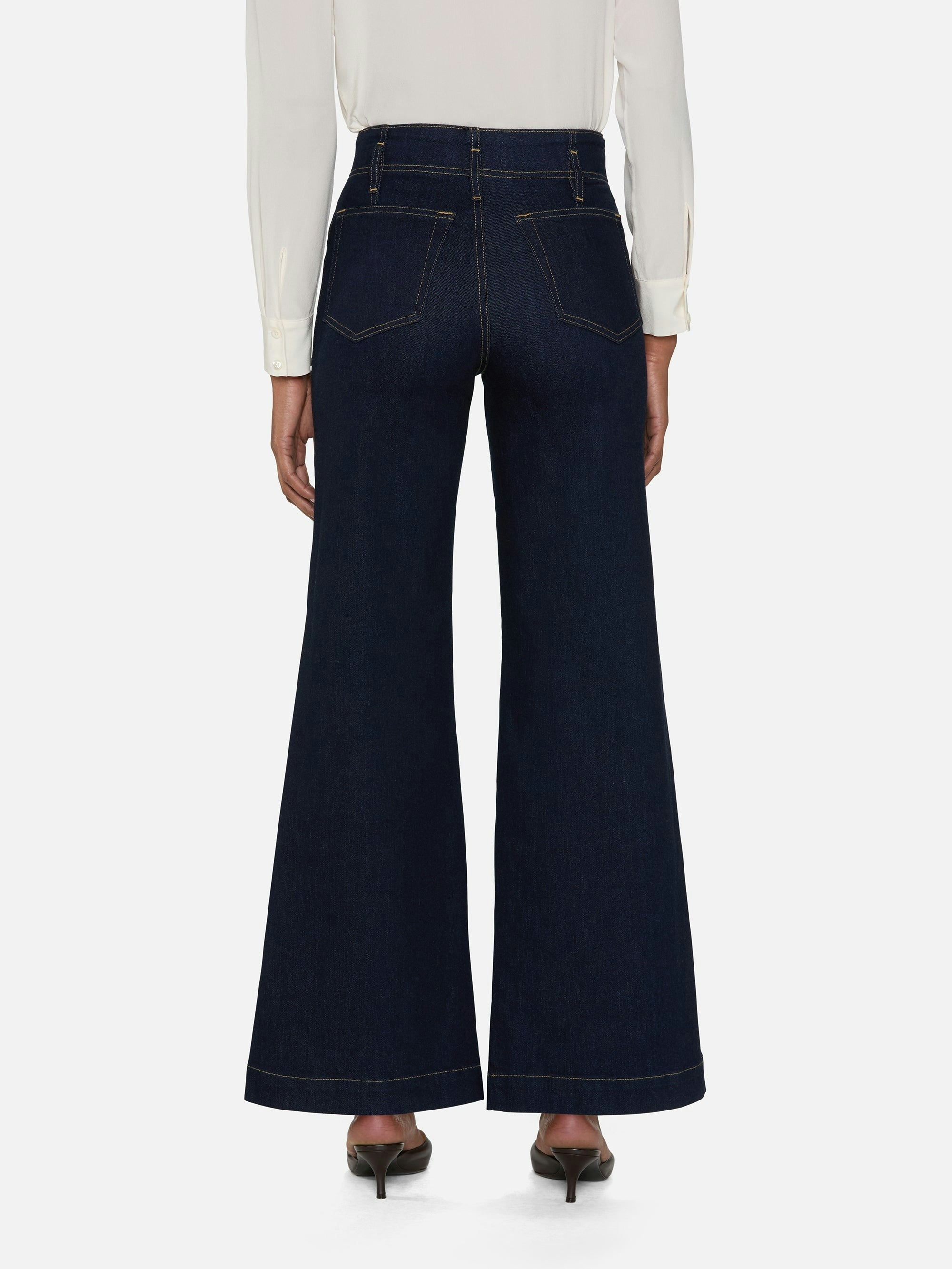 Frame The Seamed Wide Trouser