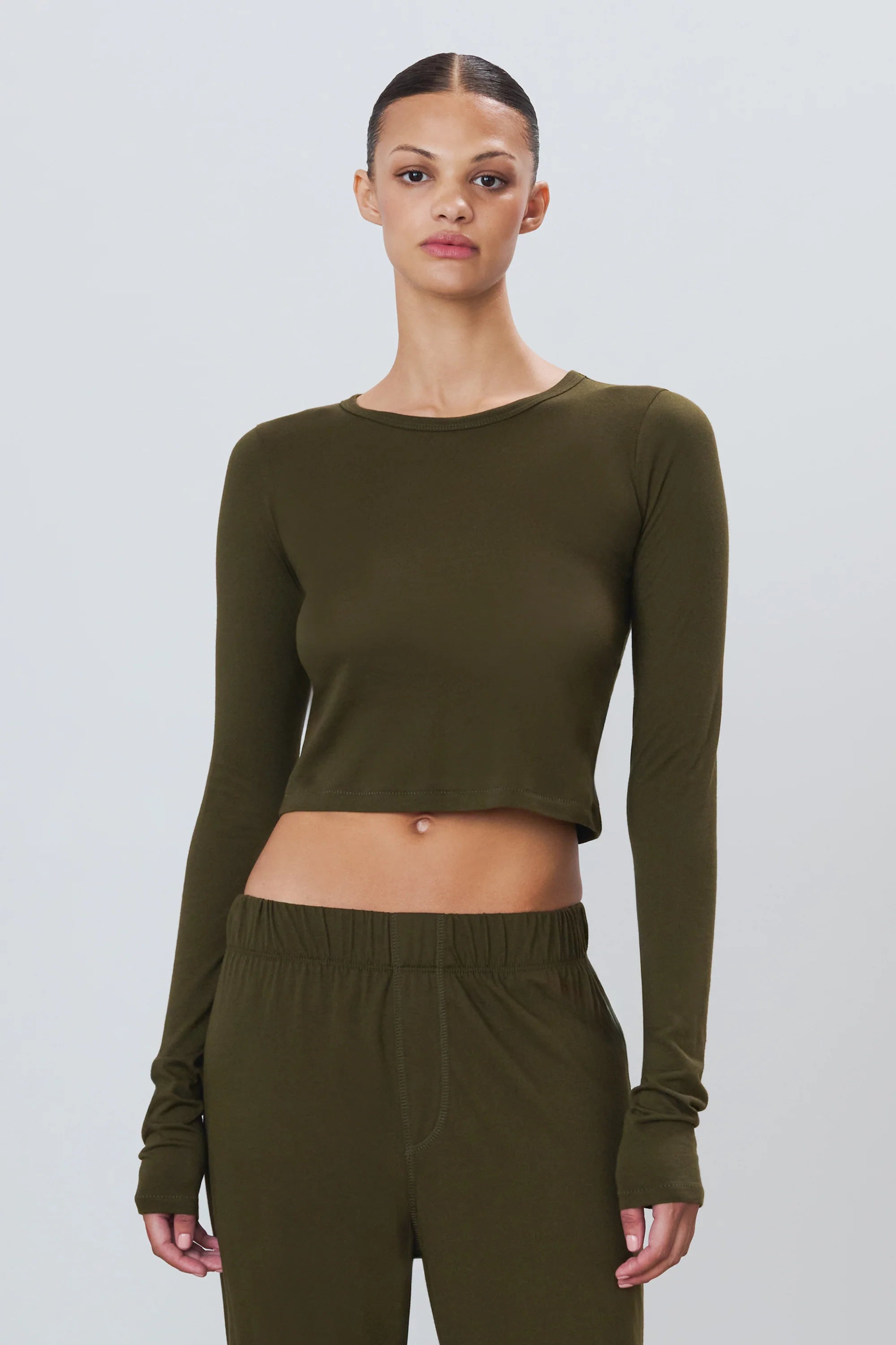 Eterne Long Sleeve Baby Tee